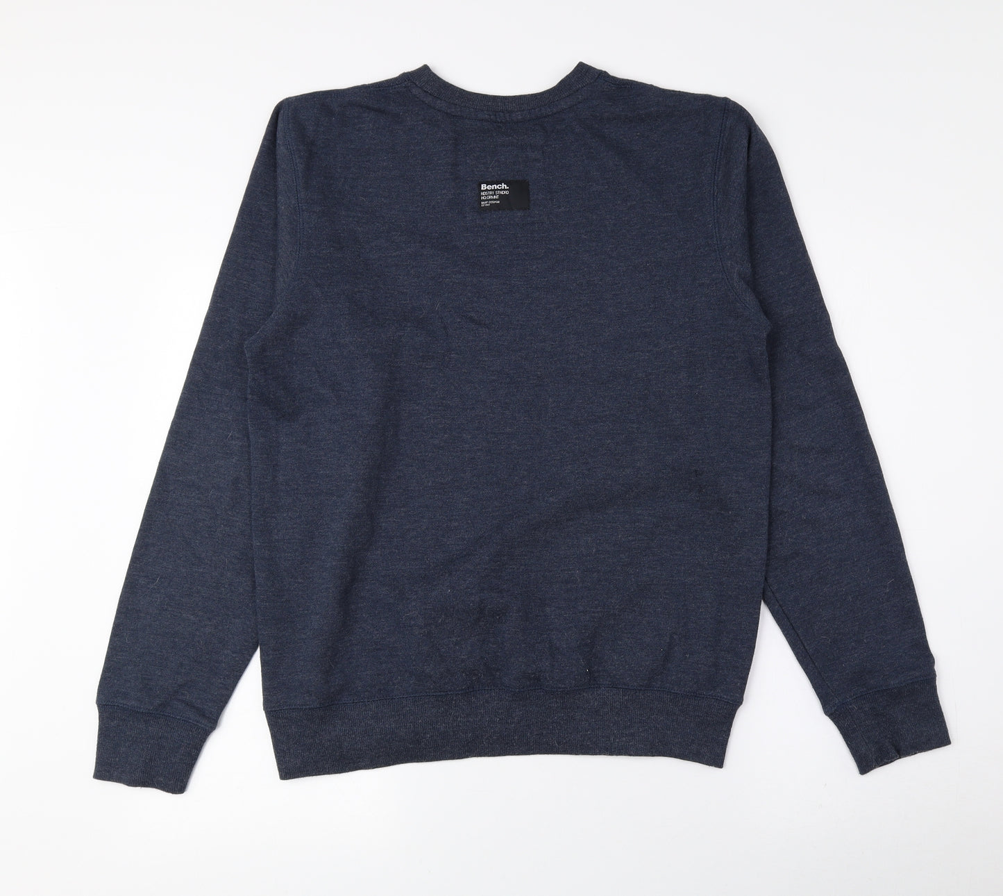 Bench Mens Blue Polyester Pullover Sweatshirt Size M