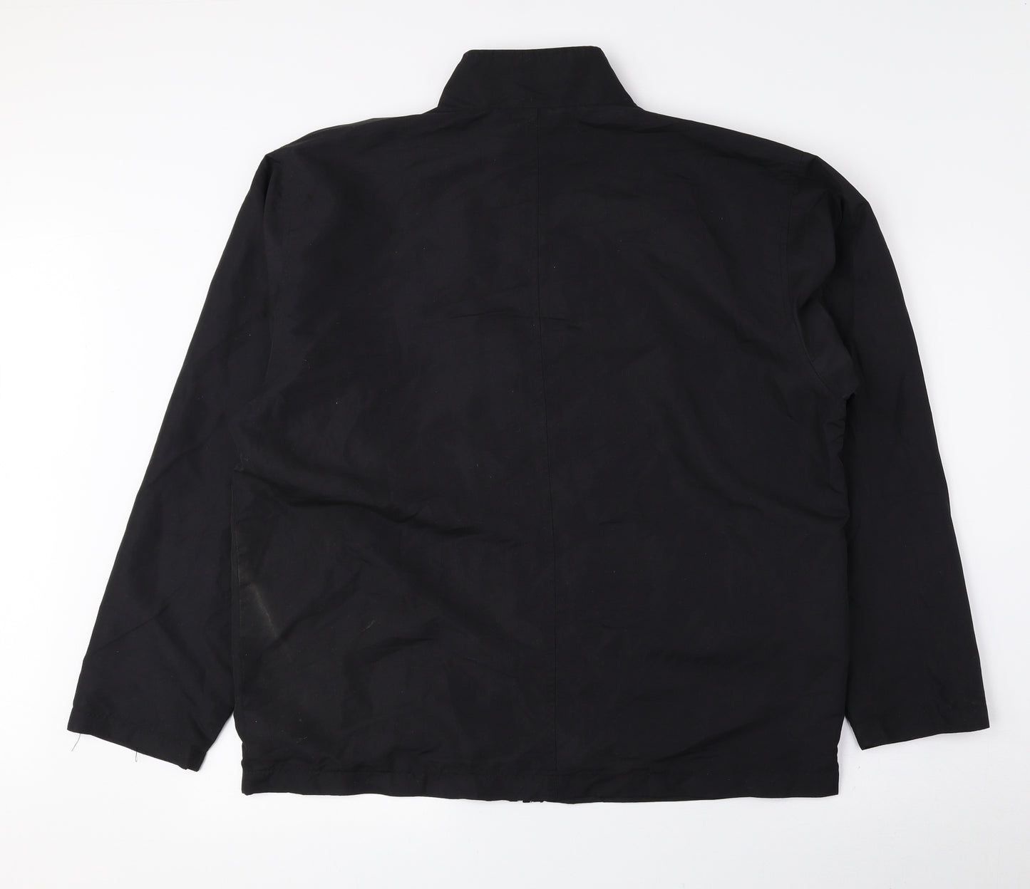 SQV Mens Black Jacket Size M Zip