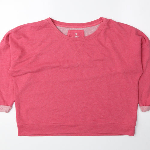 Atmosphere Womens Pink Polyester Pullover Sweatshirt Size 14 Pullover