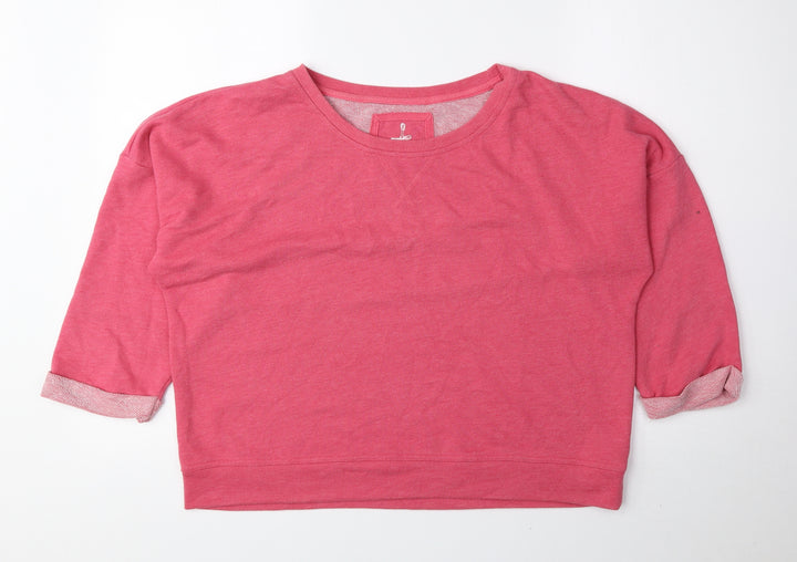 Atmosphere Womens Pink Polyester Pullover Sweatshirt Size 14 Pullover