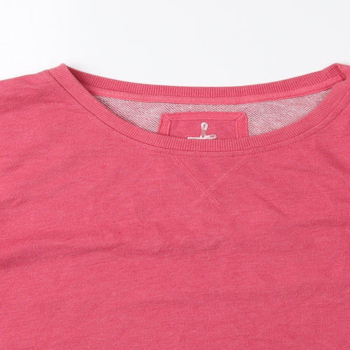 Atmosphere Womens Pink Polyester Pullover Sweatshirt Size 14 Pullover