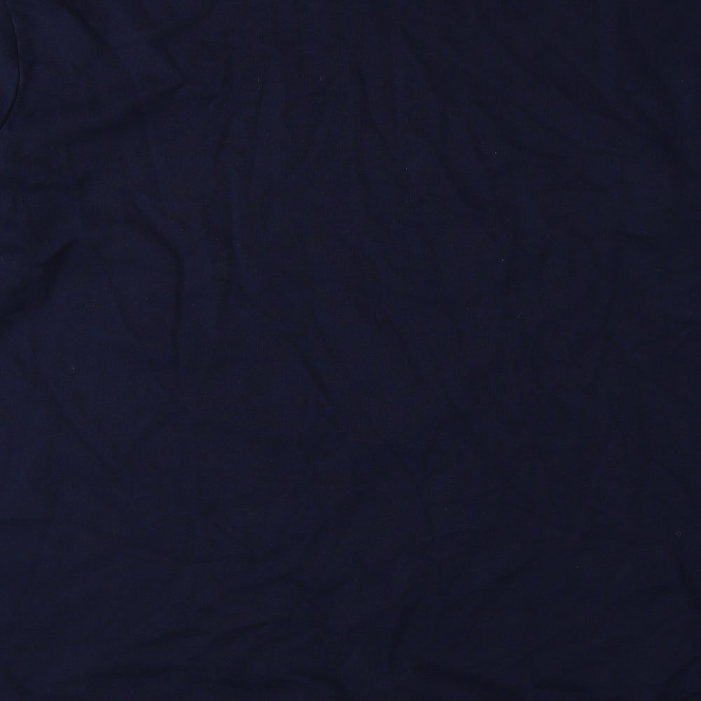 Marks and Spencer Womens Blue 100% Cotton Pullover Sweatshirt Size 20 Pullover