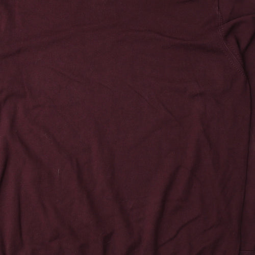 NEXT Mens Red Cotton Pullover Sweatshirt Size L
