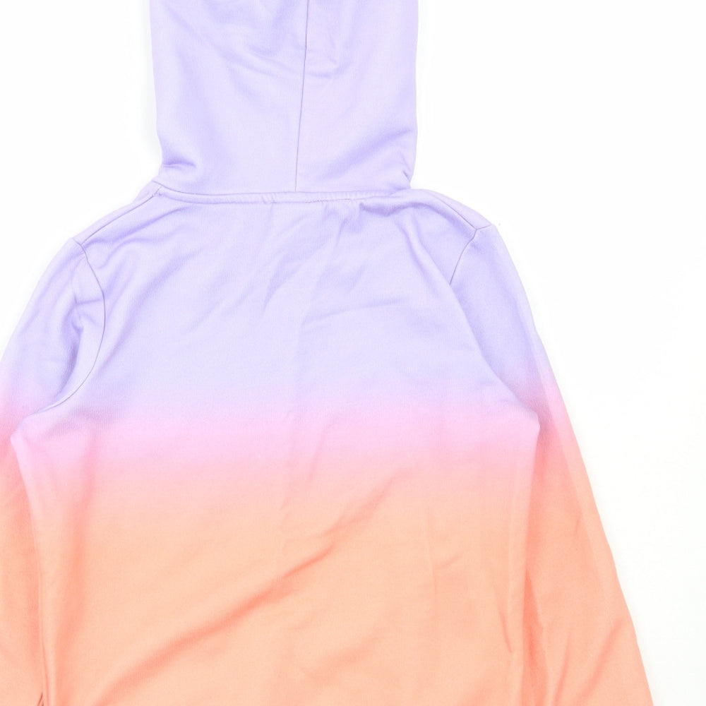 Hype Girls Multicoloured Cotton Pullover Hoodie Size 9-10 Years Pullover