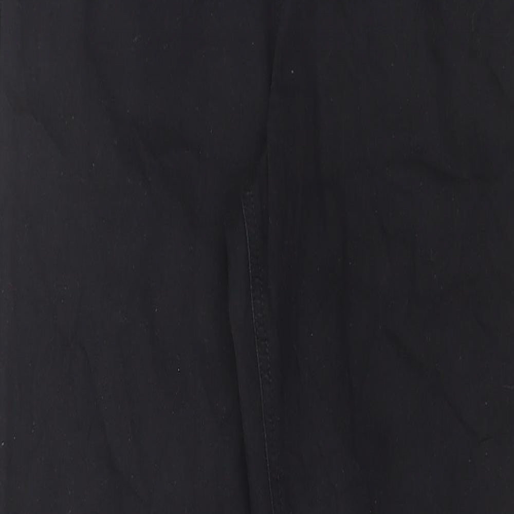 Marks and Spencer Womens Black Cotton Jegging Jeans Size 12 L29 in Regular