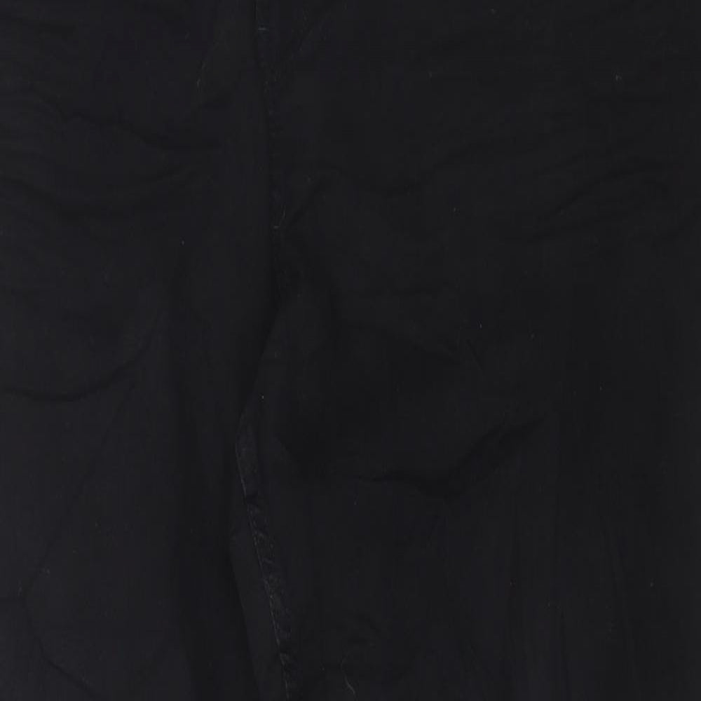 Marks and Spencer Womens Black Cotton Skinny Jeans Size 20 L29 in Regular Button