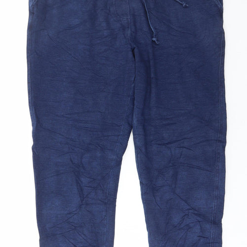 Marks and Spencer Womens Blue Cotton Jegging Jeans Size 12 L26 in Regular Tie