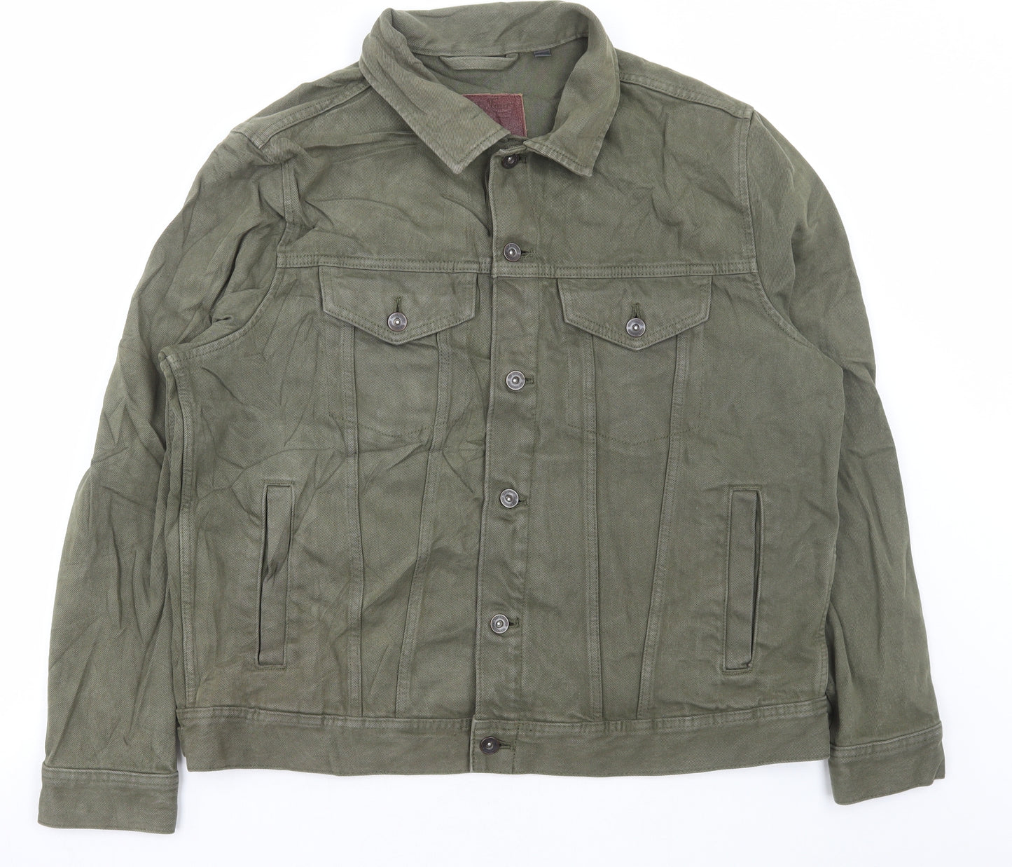 Eighty Four Mens Green Jacket Size XL Button