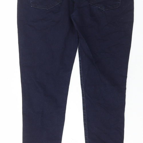 Preworn Womens Blue Cotton Jegging Jeans Size 34 in L29 in Regular