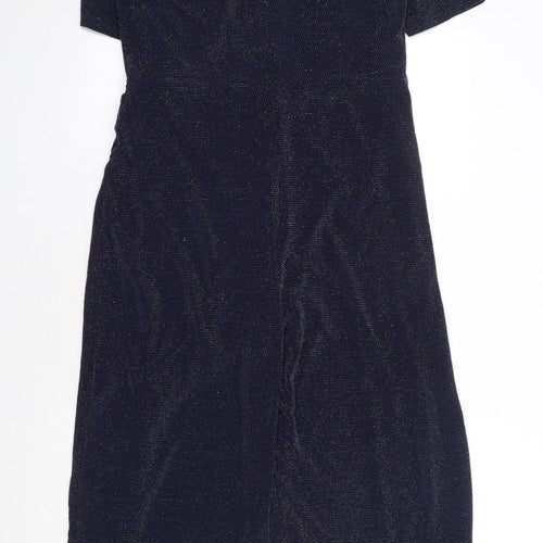 Kaleidoscope Womens Blue Polyamide Jumpsuit One-Piece Size 16 L33 in Zip
