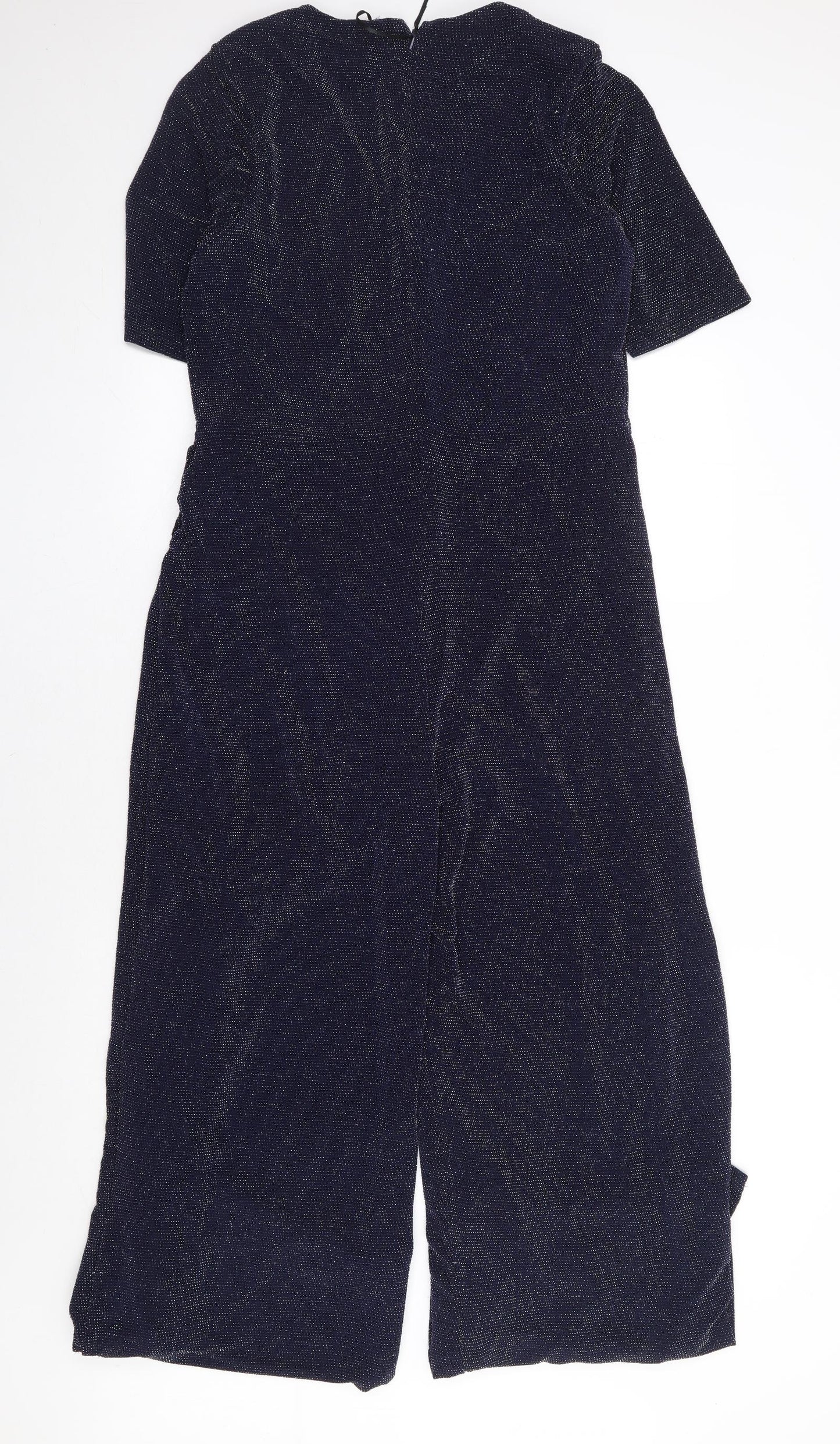 Kaleidoscope Womens Blue Polyamide Jumpsuit One-Piece Size 16 L33 in Zip