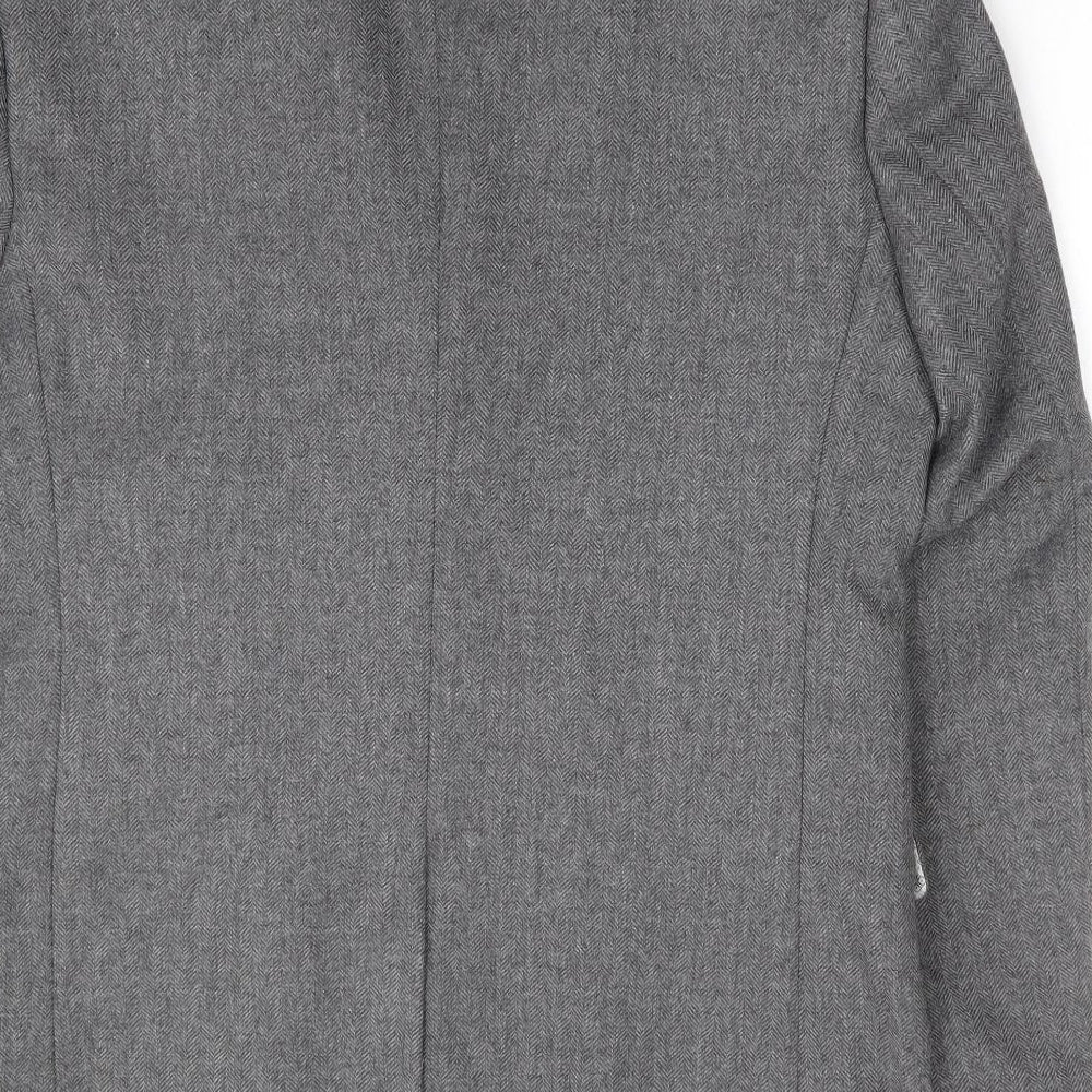 Racing Green Mens Grey Wool Jacket Suit Jacket Size 42