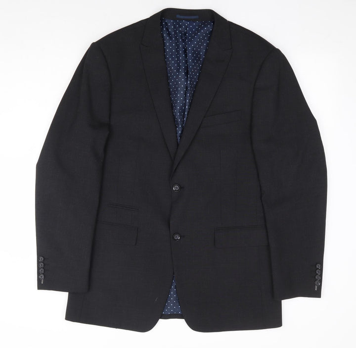 Skopes Mens Grey Polyester Jacket Suit Jacket Size 42