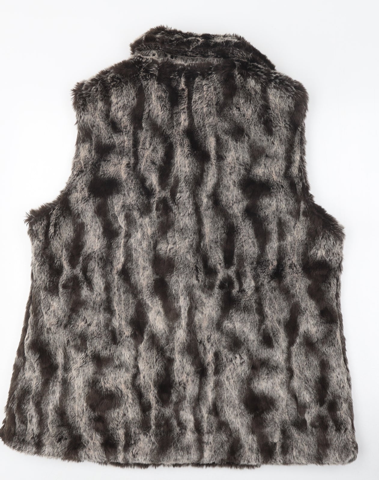 RJR.John Rocha Womens Brown Gilet Waistcoat Size 20 Button