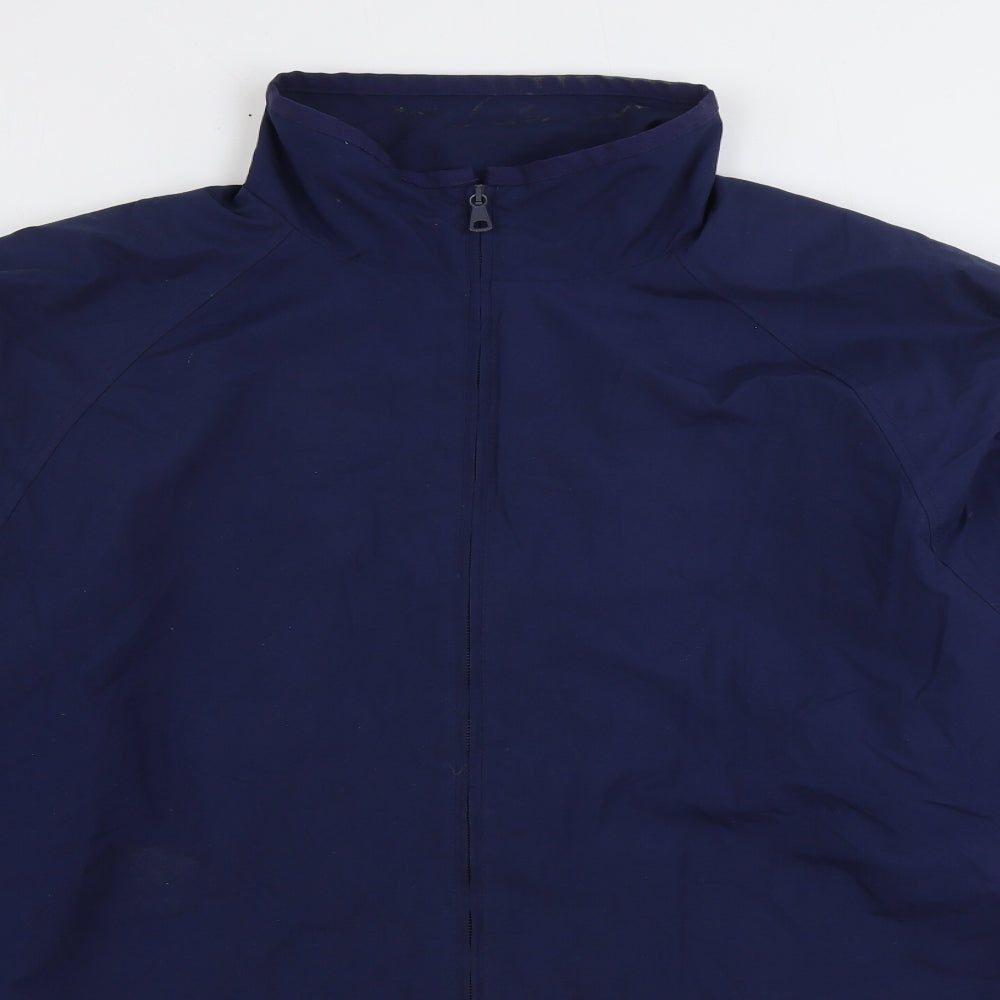 Marks and Spencer Womens Blue Jacket Size XL Zip