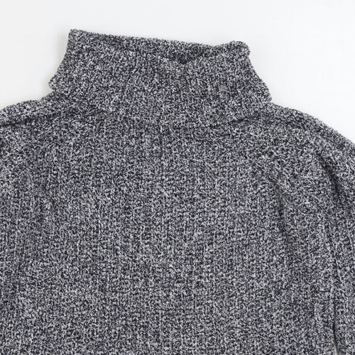 Atmosphere Womens Grey Roll Neck Viscose Pullover Jumper Size 6