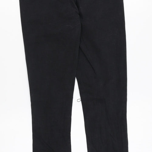 Missguided Womens Black Cotton Skinny Jeans Size 8 L28 in Regular Zip