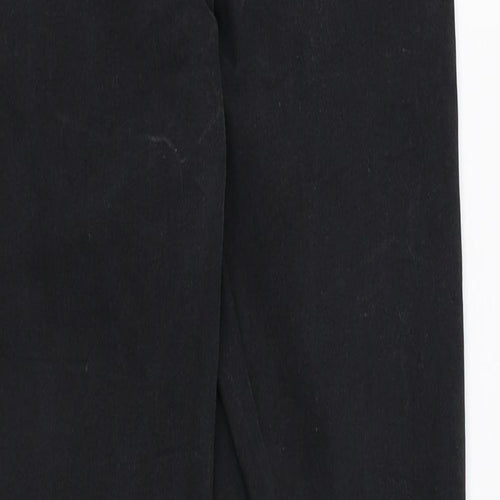Missguided Womens Black Cotton Skinny Jeans Size 8 L28 in Regular Zip