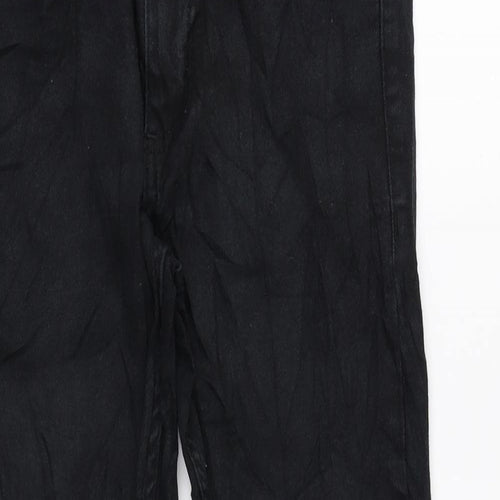Denim & Co. Womens Black Cotton Skinny Jeans Size 28 in L30 in Regular Zip