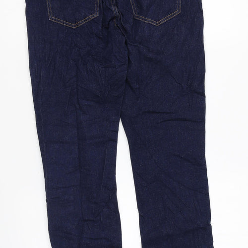Boden Womens Blue Cotton Skinny Jeans Size 12 L27 in Regular Zip