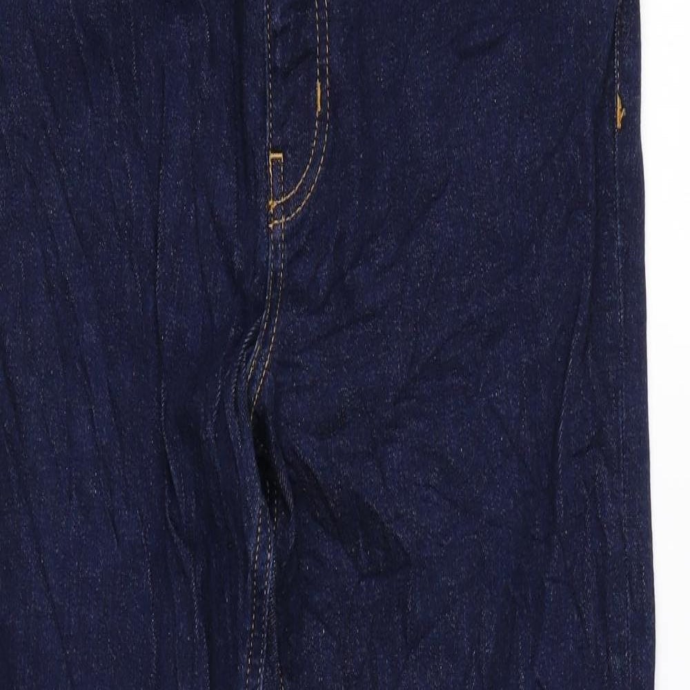 Boden Womens Blue Cotton Skinny Jeans Size 12 L27 in Regular Zip