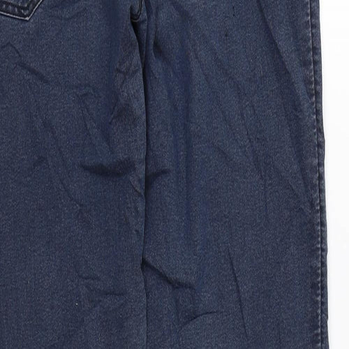 H&M Womens Blue Cotton Skinny Jeans Size 32 in L32 in Regular Zip