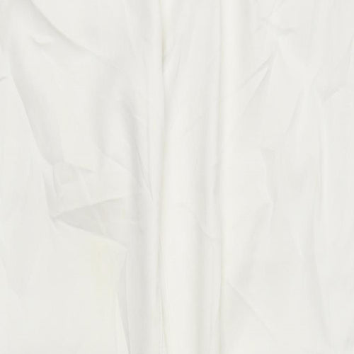 Yes Yes Womens White Cotton Skinny Jeans Size 10 L27 in Regular Zip