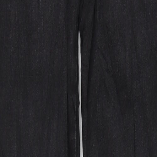 Miss Selfridge Womens Black Cotton Skinny Jeans Size 6 L26 in Regular Zip