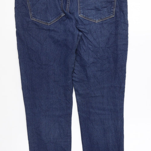 Preworn Womens Blue Polyester Skinny Jeans Size 29 in L26 in Regular Zip
