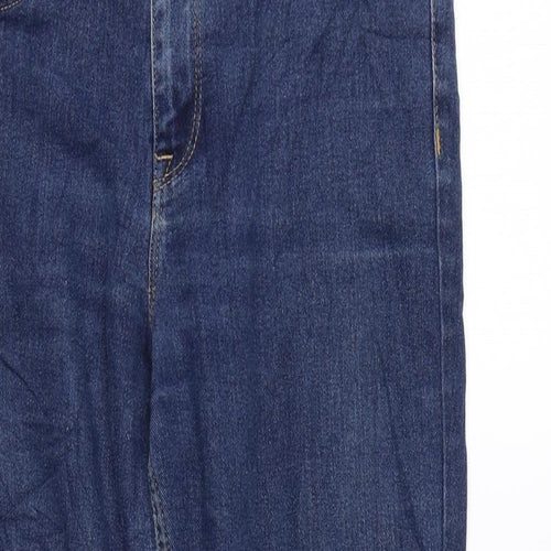 Preworn Womens Blue Polyester Skinny Jeans Size 29 in L26 in Regular Zip