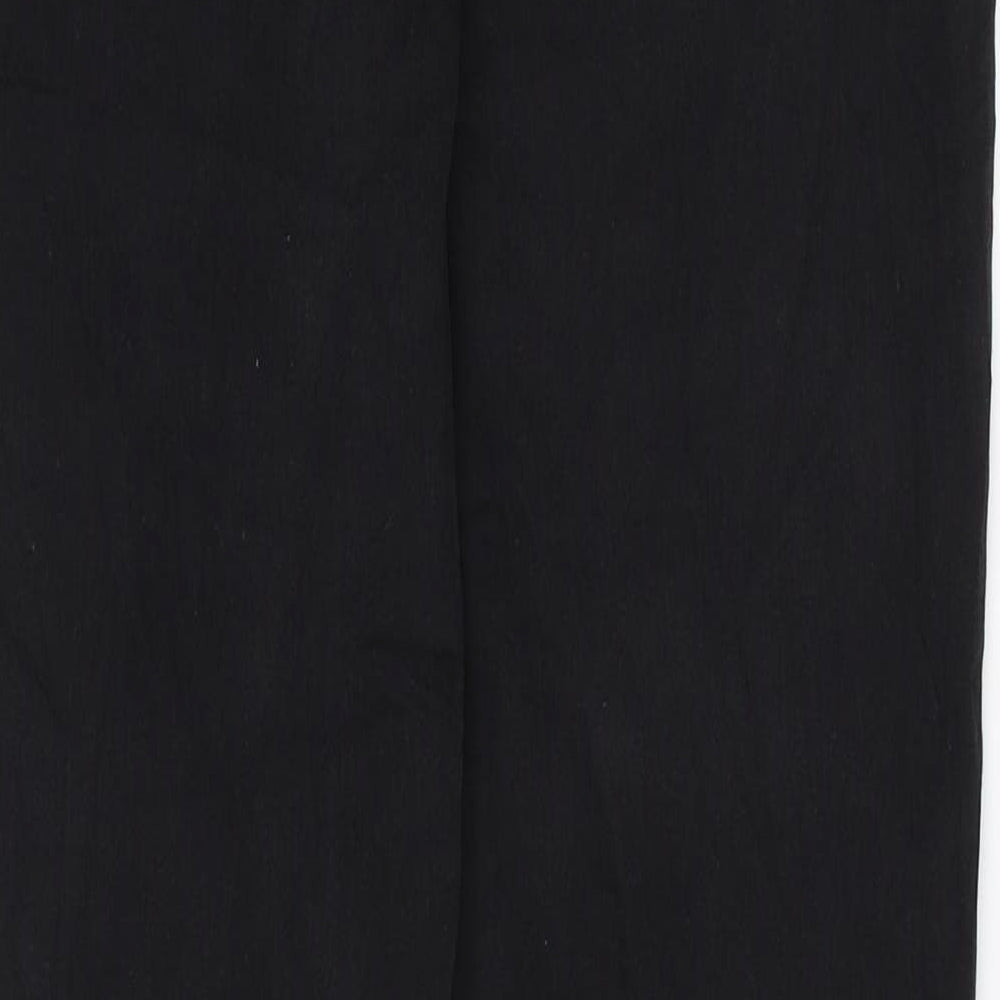 Denim & Co. Womens Black Cotton Skinny Jeans Size 12 L27 in Regular Zip