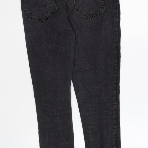 Denim & Co. Womens Black Cotton Skinny Jeans Size 12 L29 in Regular