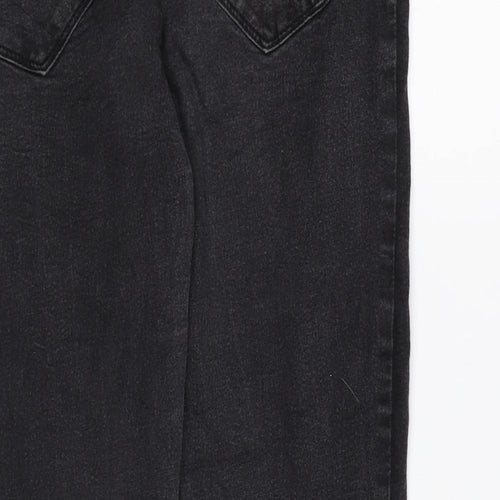 Denim & Co. Womens Black Cotton Skinny Jeans Size 12 L29 in Regular