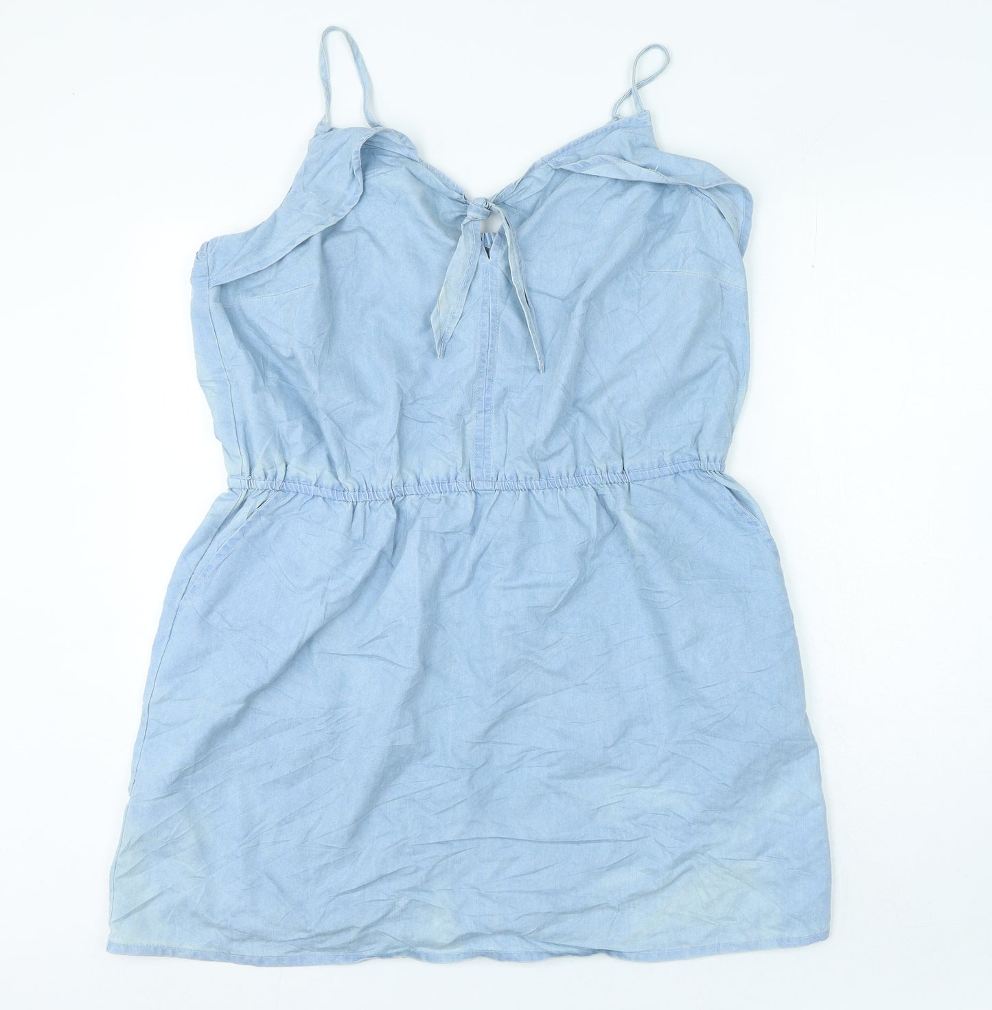 Studio Womens Blue Cotton A-Line Size 18 Sweetheart Pullover