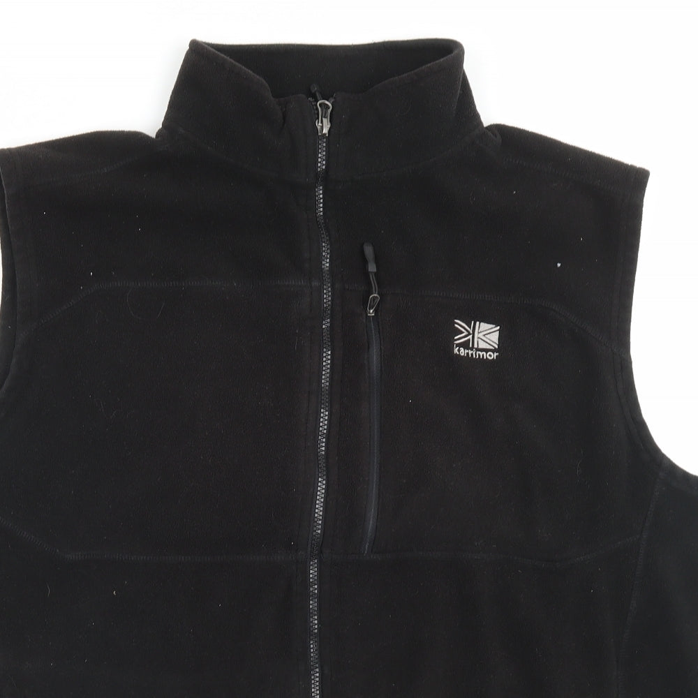 Karrimor Mens Black Gilet Jacket Size XL Zip