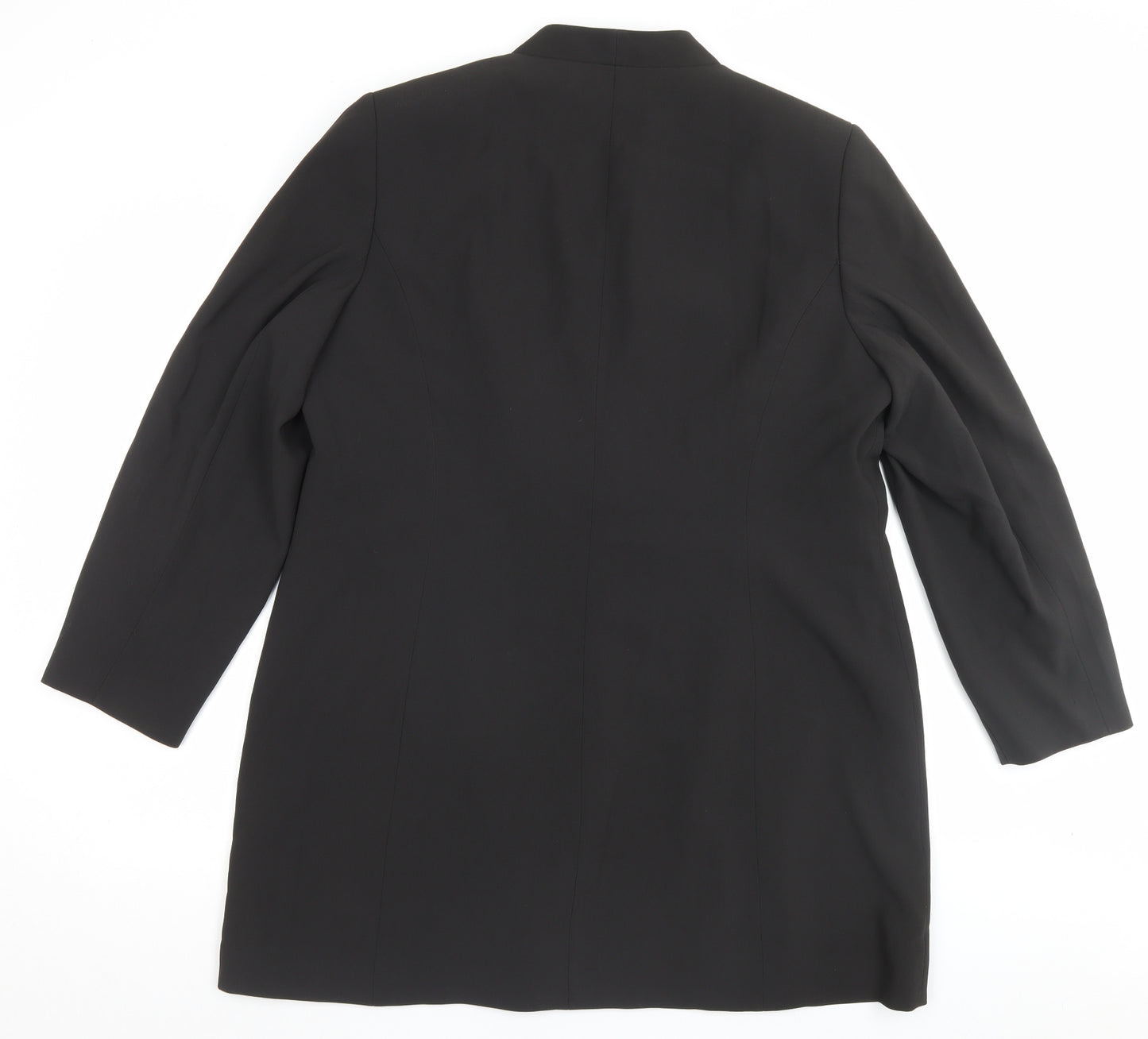 Windsmoor Womens Black Jacket Blazer Size 20 Button