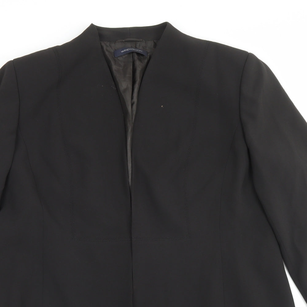 Windsmoor Womens Black Jacket Blazer Size 20 Button