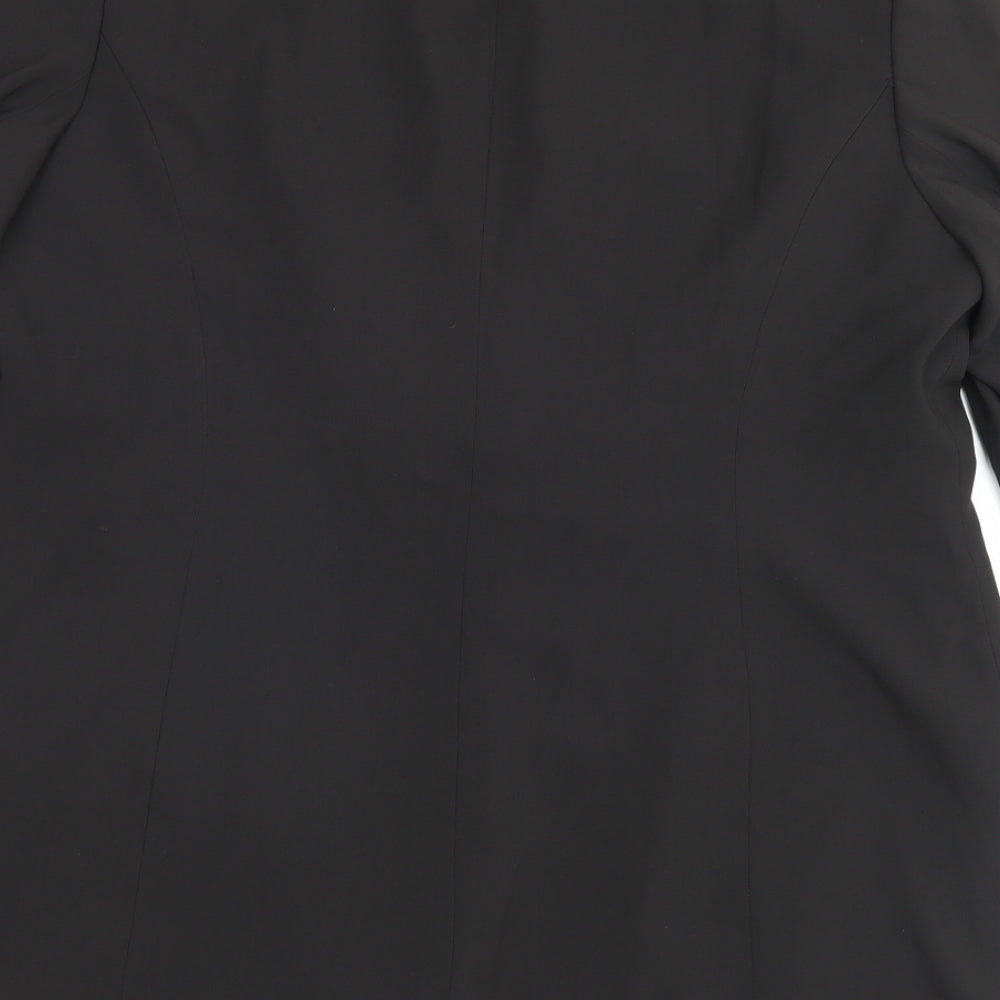 Windsmoor Womens Black Jacket Blazer Size 20 Button