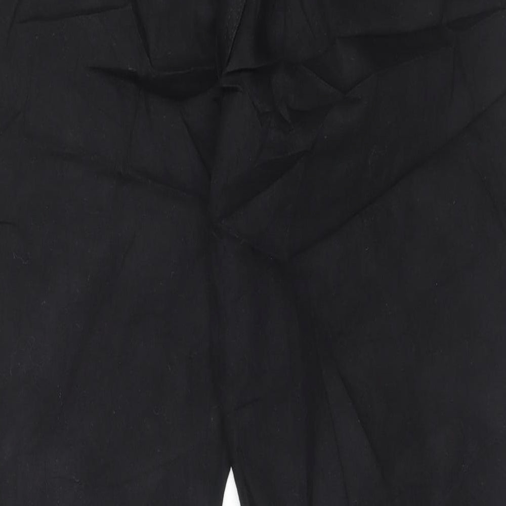 Marks and Spencer Womens Black Cotton Skinny Jeans Size 18 L28 in Regular Button