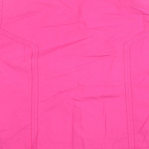 Marks and Spencer Womens Pink Jacket Size 14 Button