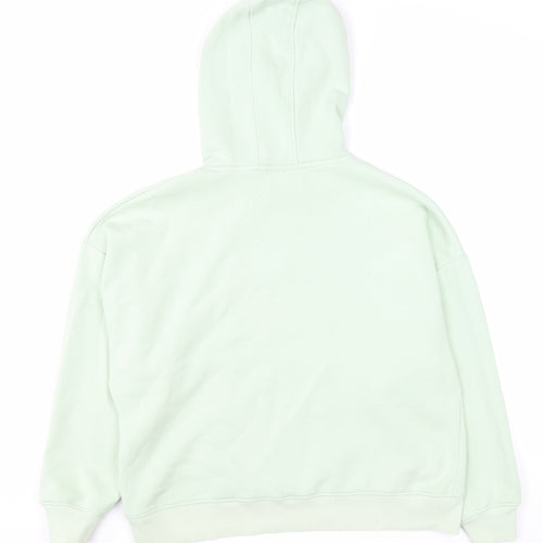Gym King Womens Green Cotton Pullover Hoodie Size 6 Pullover