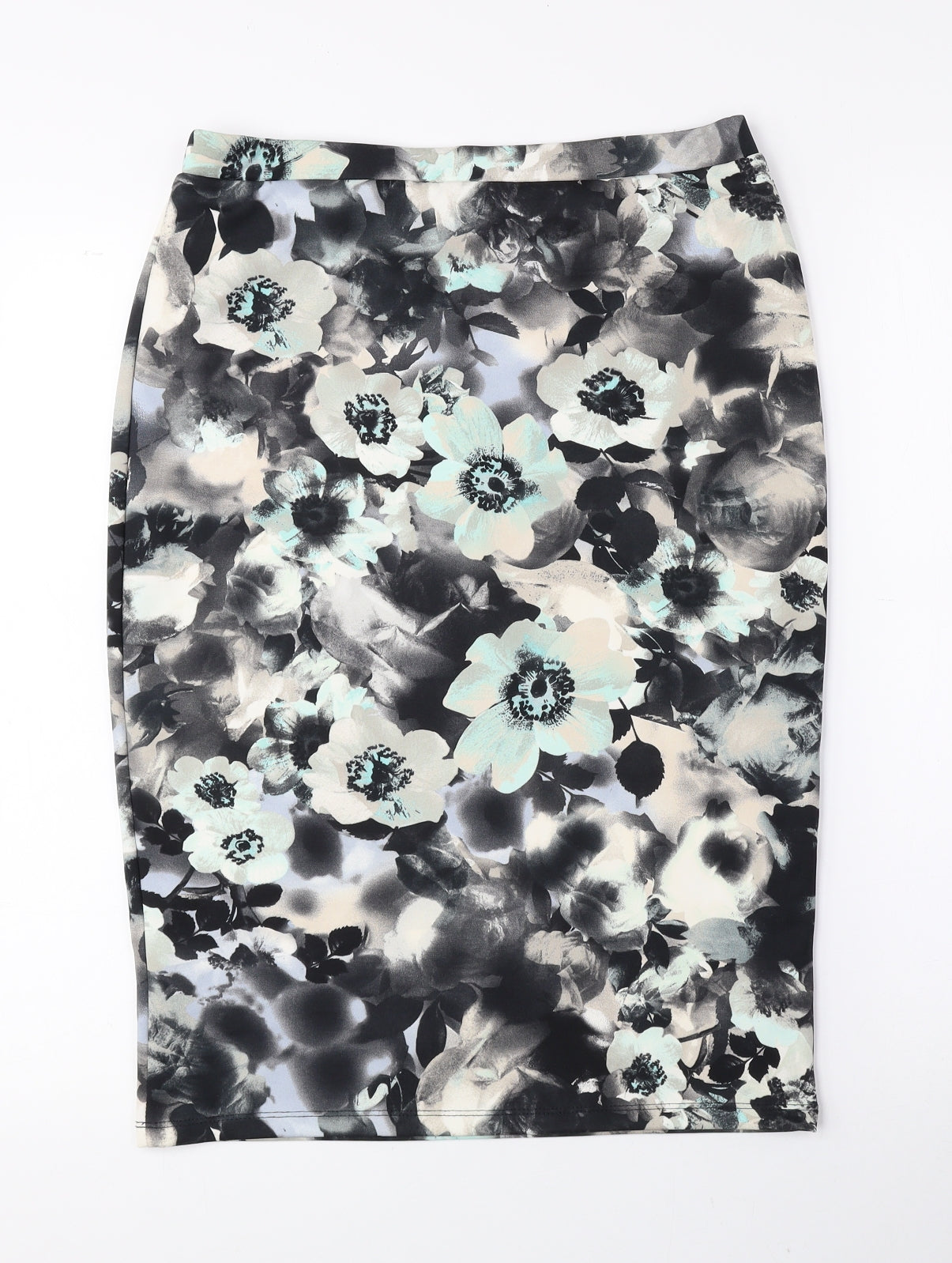 Atmosphere Womens Multicoloured Floral Polyester Straight & Pencil Skirt Size 12