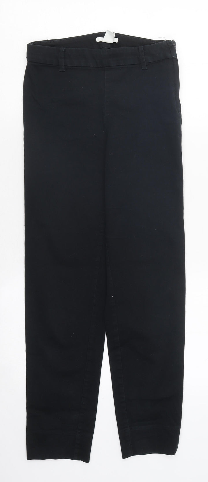 H&M Womens Black Cotton Jegging Jeans Size 4 L29 in Regular Zip