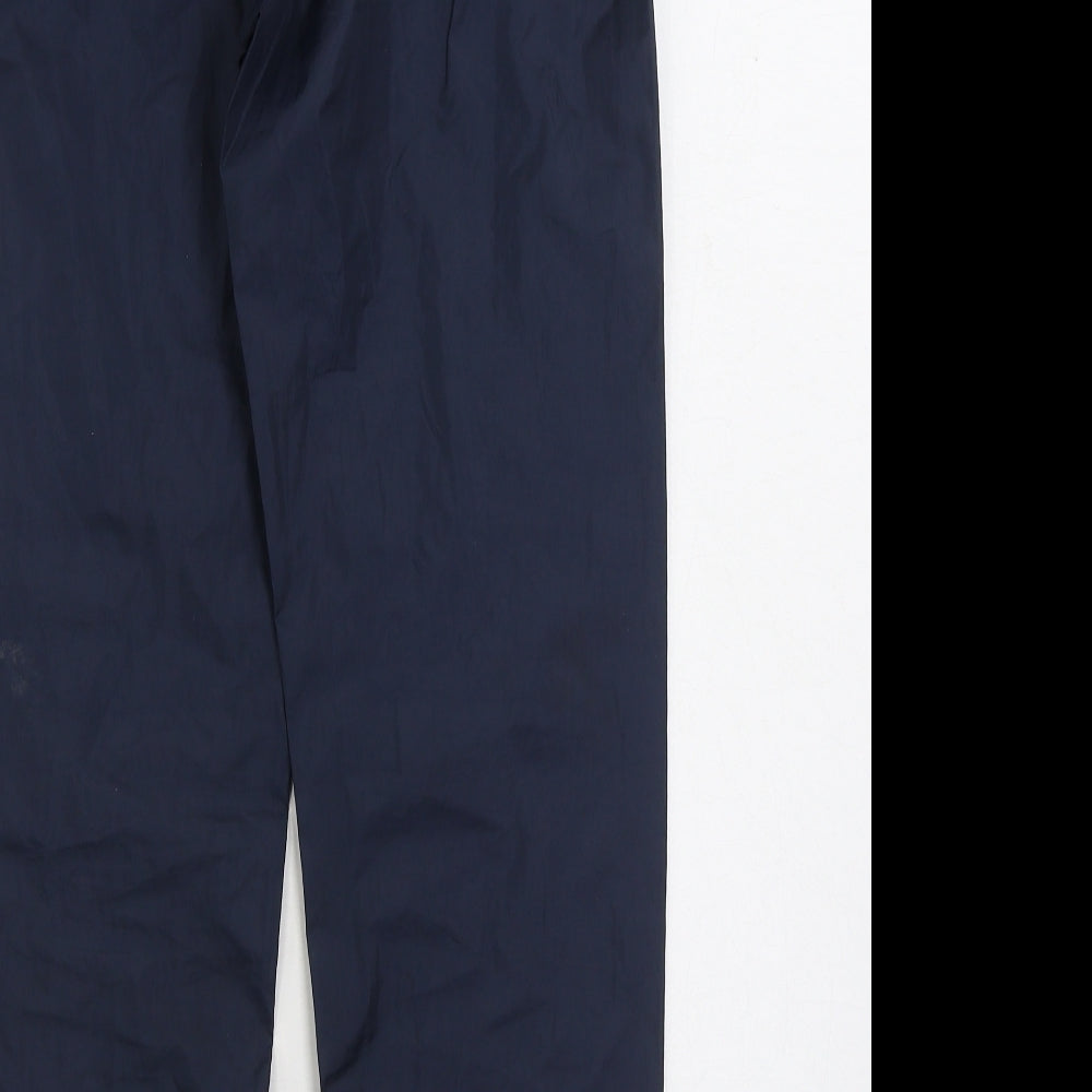 Oxylane Boys Blue Polyester Rain Trousers Trousers Size 12 Years Regular Pullover
