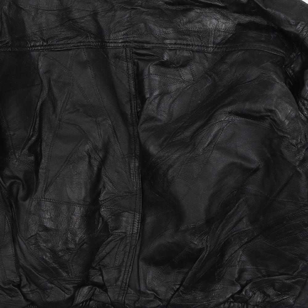 Preworn Mens Black Jacket Blazer Size M Zip
