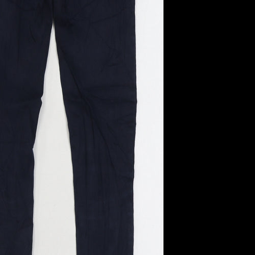MNG Womens Blue Cotton Skinny Jeans Size 6 L30 in Regular Zip