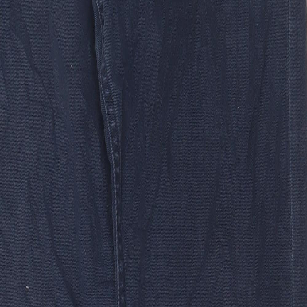 Marc Jacobs Mens Blue Cotton Straight Jeans Size 34 in L36 in Regular Button