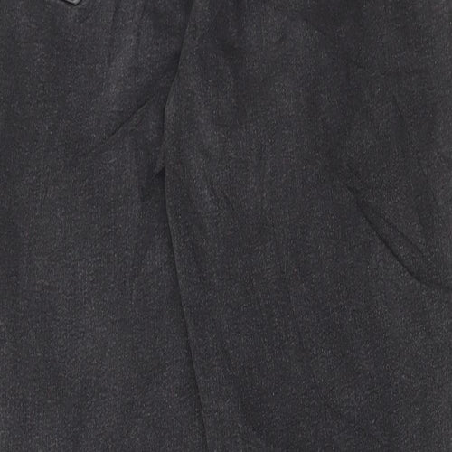 Marks and Spencer Womens Grey Cotton Skinny Jeans Size 12 L27 in Regular Button