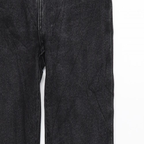 New Look Womens Grey Cotton Skinny Jeans Size 6 L26 in Regular Zip