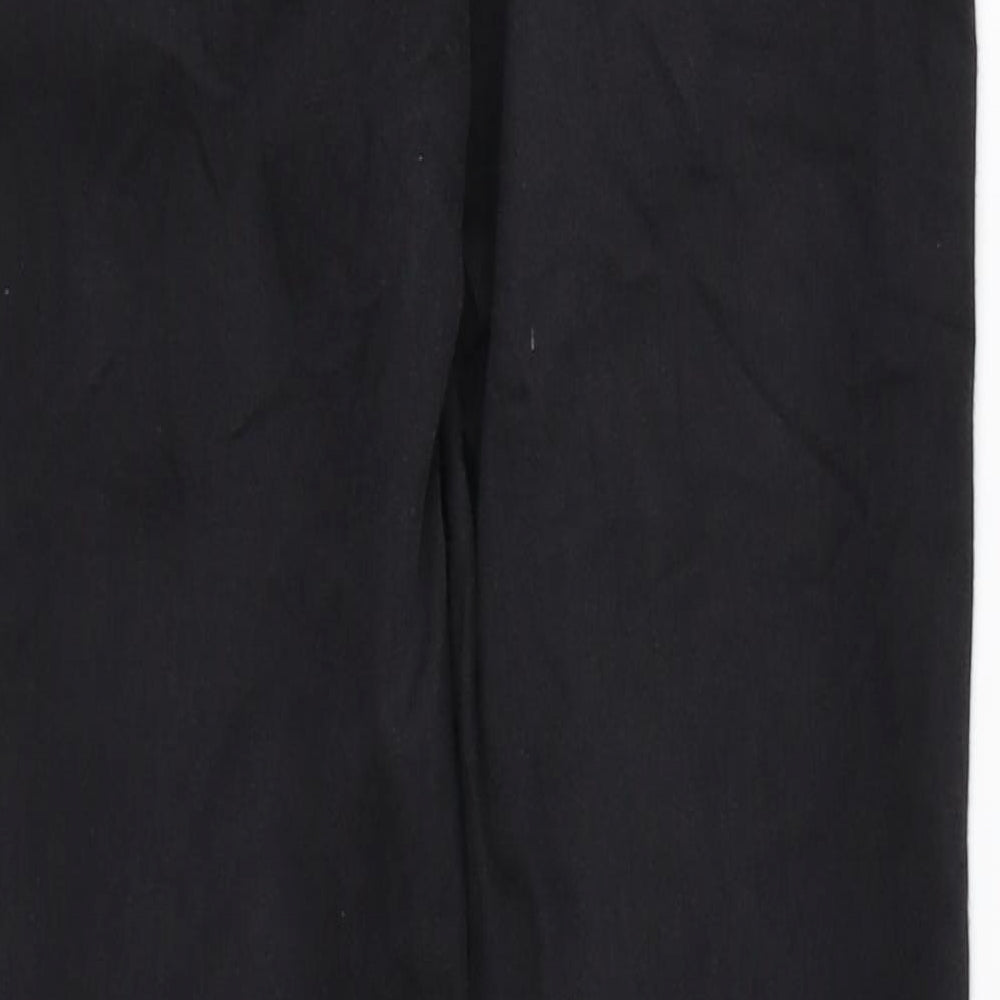 Topshop Womens Black Cotton Skinny Jeans Size 26 in L32 in Regular Zip